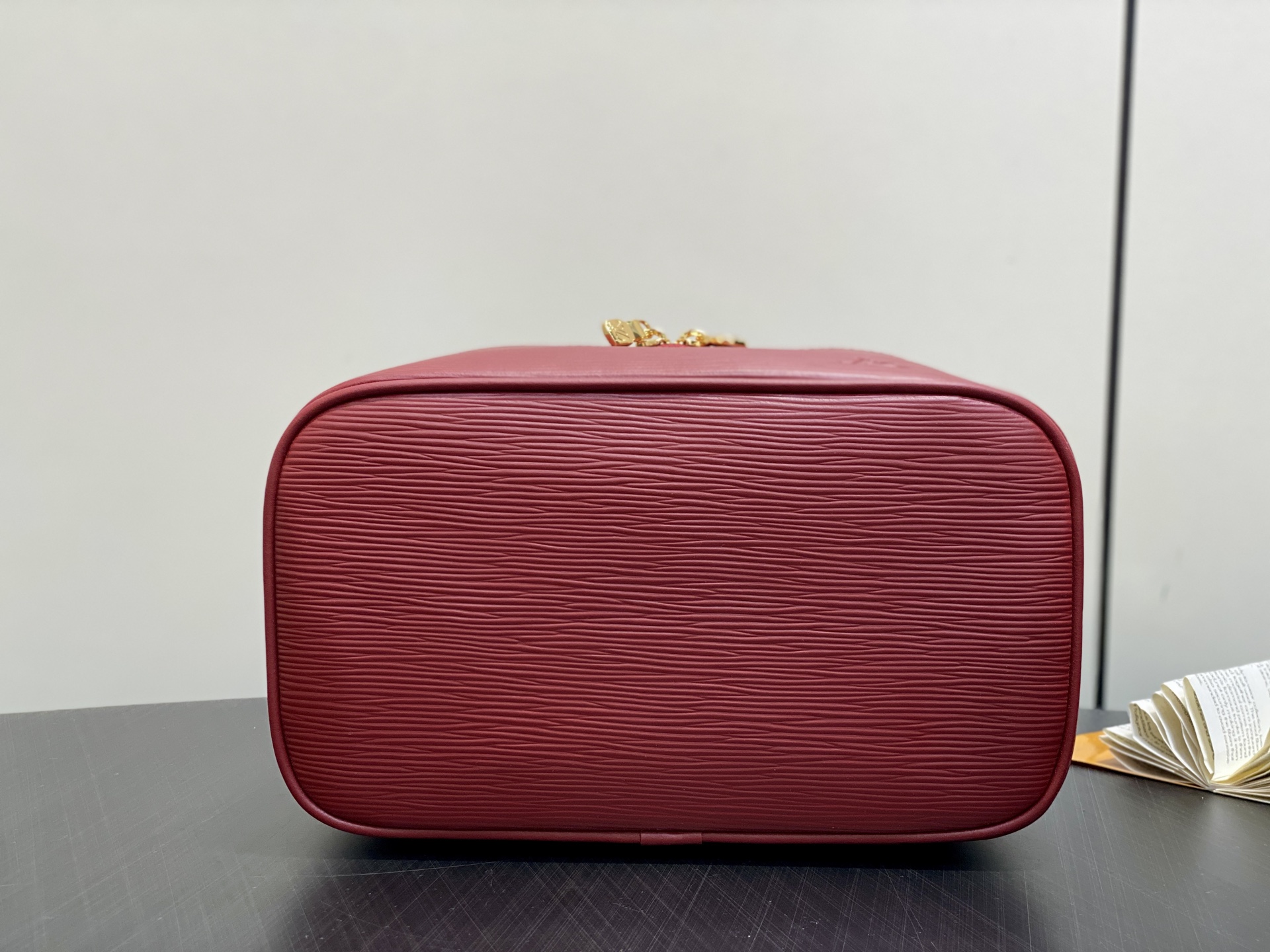 【顶级原单】M25856酒红 水波纹化妆包 当季新款 NICE BB 化妆包 本款 Nice 迷你化妆包