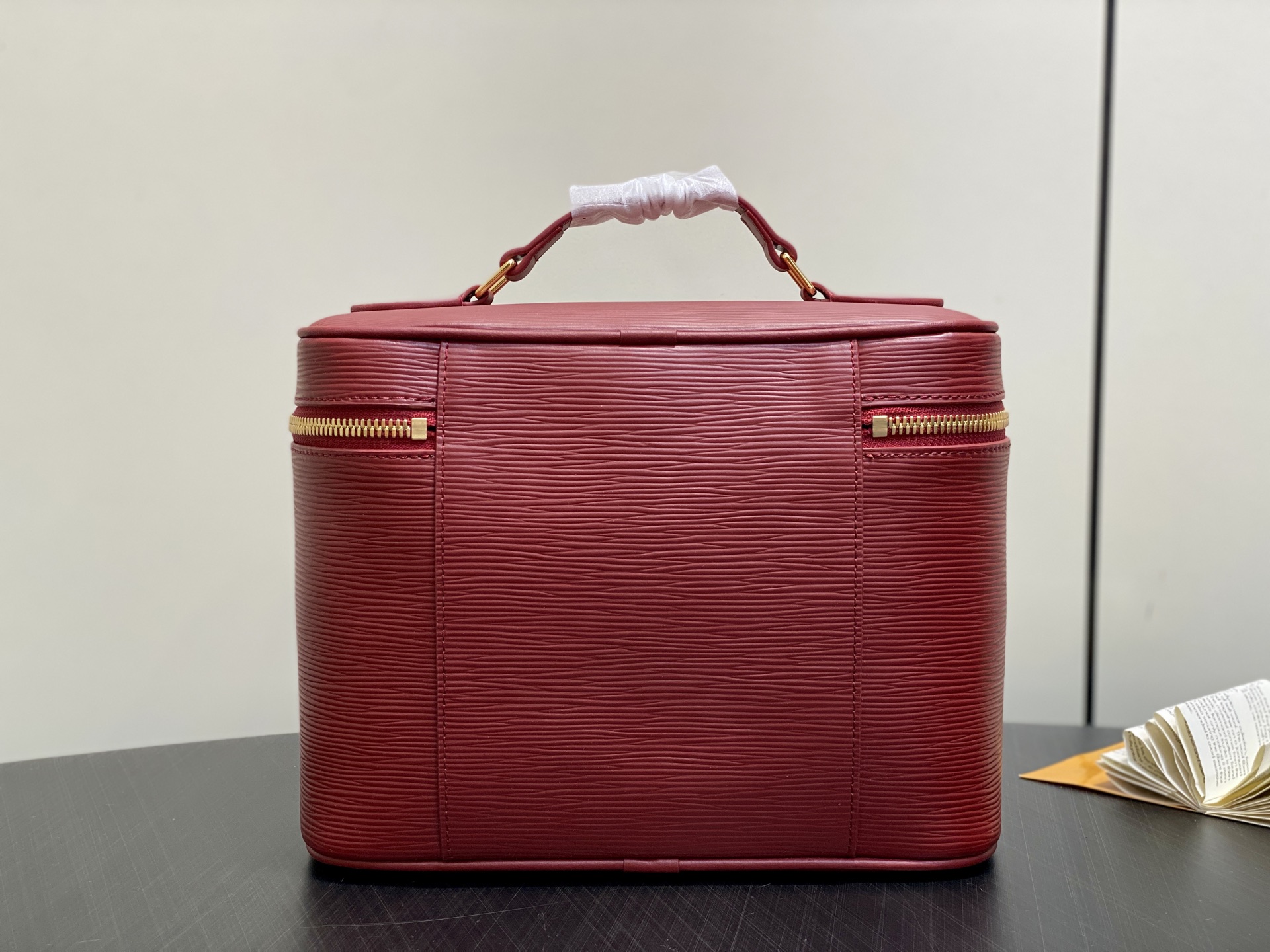 【顶级原单】M25856酒红 水波纹化妆包 当季新款 NICE BB 化妆包 本款 Nice 迷你化妆包