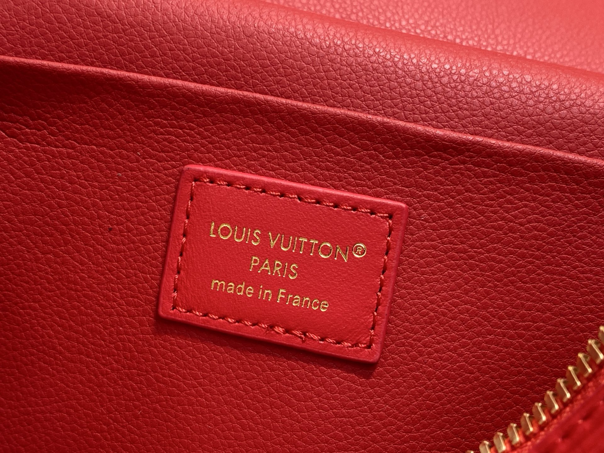 【顶级原单】M15191红色 水波纹化妆包 当季新款 NICE 迷你化妆包 本款 Nice 迷你化妆包向