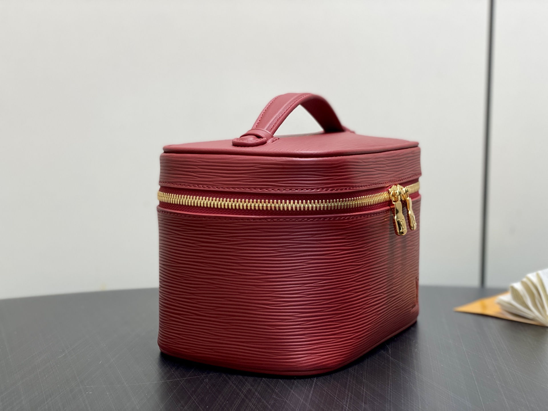 【顶级原单】M15191酒红 水波纹化妆包 当季新款 NICE 迷你化妆包 本款 Nice 迷你化妆包向