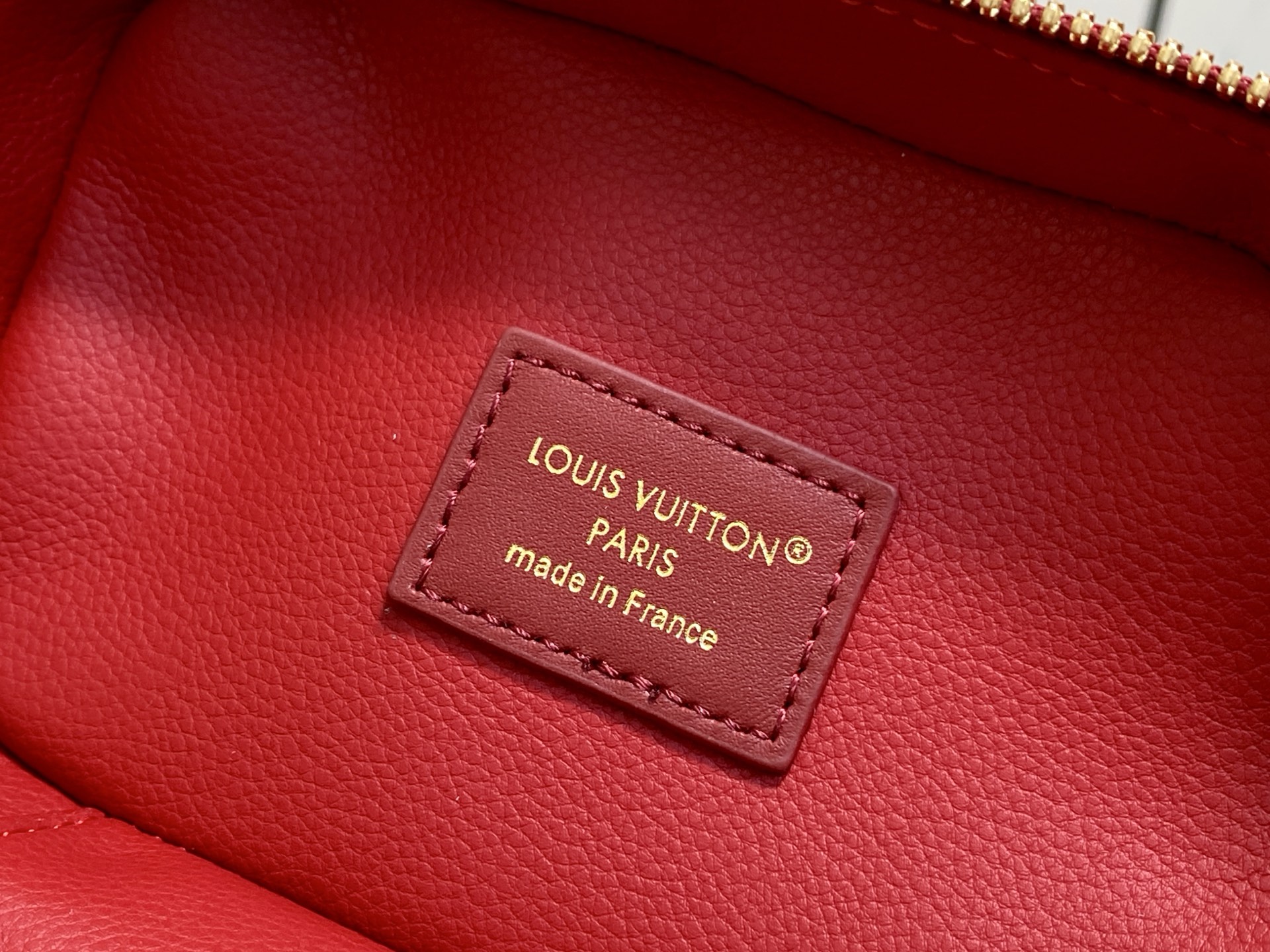 【顶级原单】M25857酒红 水波纹化妆包 当季新款 NICE NANO 化妆包 本款 Nice Nan