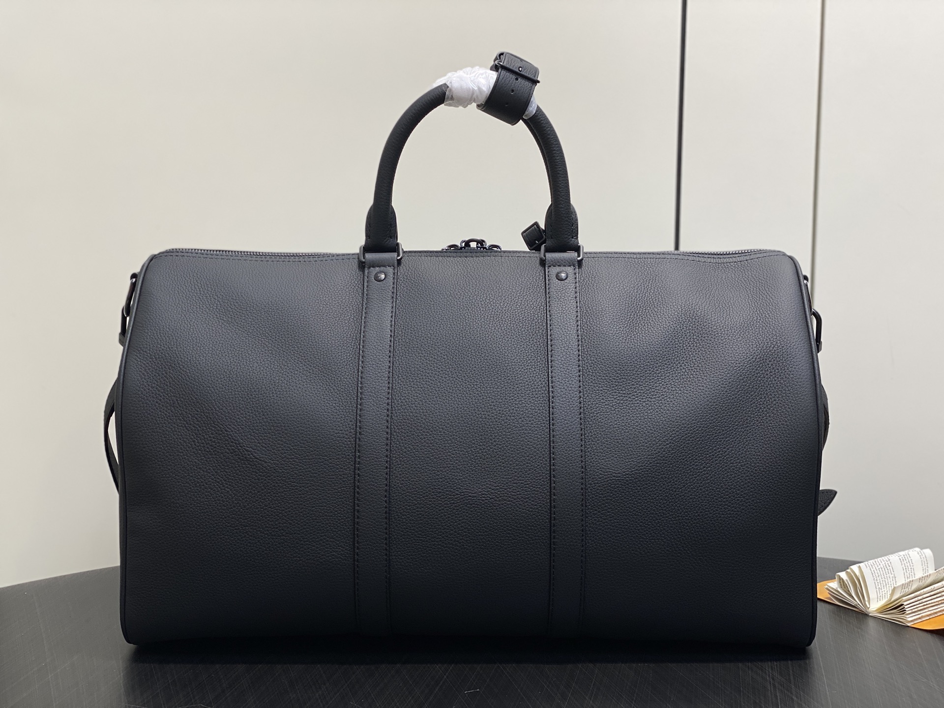 【顶级原单】M26118黑色 商务全皮旅行袋 KEEPALL BANDOULIÈRE 50 旅行袋 本款