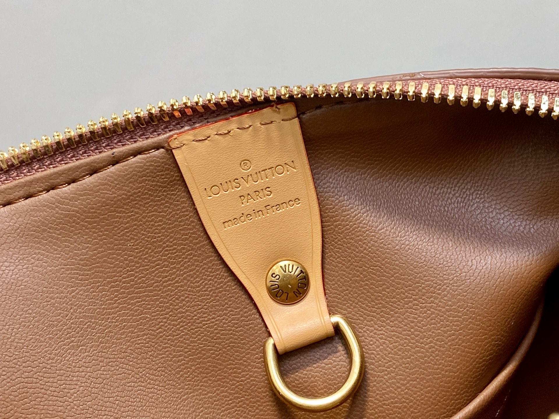 【顶级原单】M14064咖啡条纹 全皮speedy枕头包 SPEEDY BANDOULIÈRE30 手袋