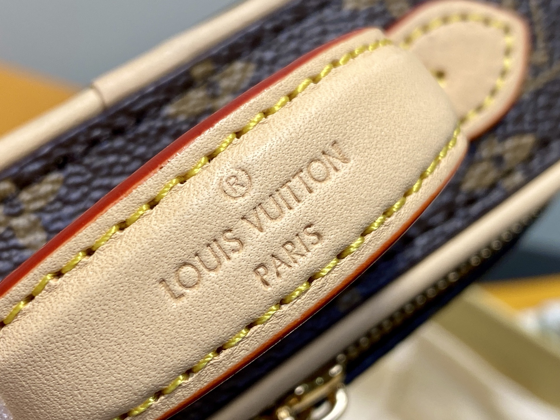 【顶级原单】M83079老花 迷你化妆包口红包 NICE BEAUTY 化妆包 本款 Nice Beau