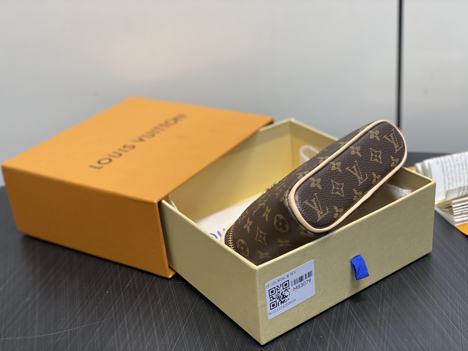 【顶级原单】M83079老花 迷你化妆包口红包 NICE BEAUTY 化妆包 本款 Nice Beau