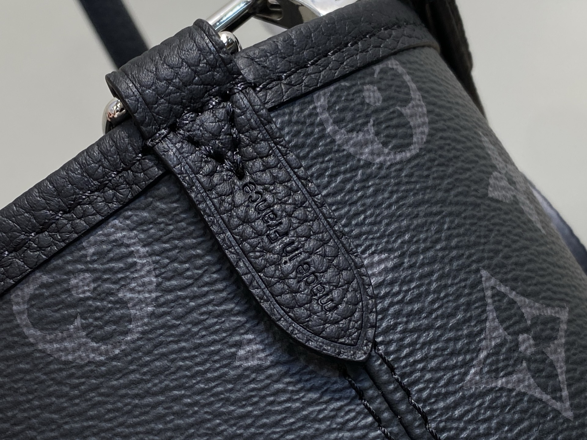 【顶级原单】M15210黑花黑色 双面购物袋 Neverfull Bandouliere Inside 