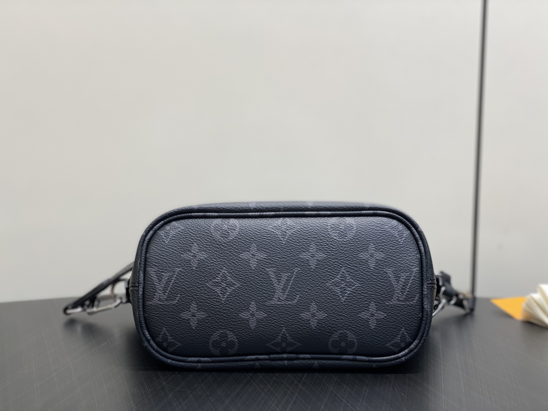 【顶级原单】M15210黑花黑色 双面购物袋 Neverfull Bandouliere Inside 