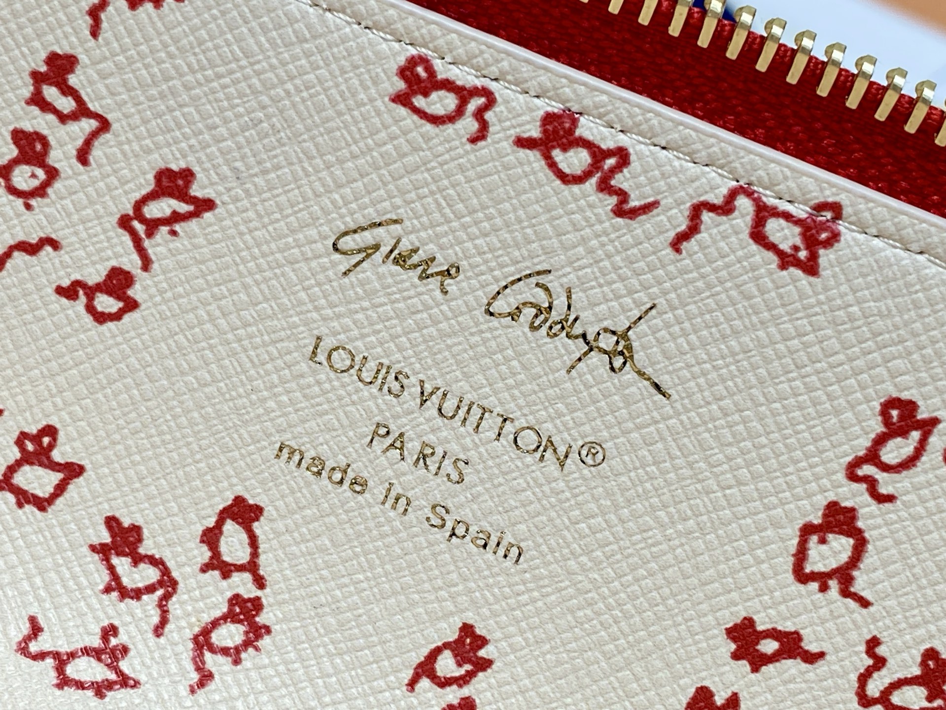 【顶级原单】GI1396老花 升级版 猫咪笔袋 当季新款 CHARLOTTE 笔袋 本款 Charlot