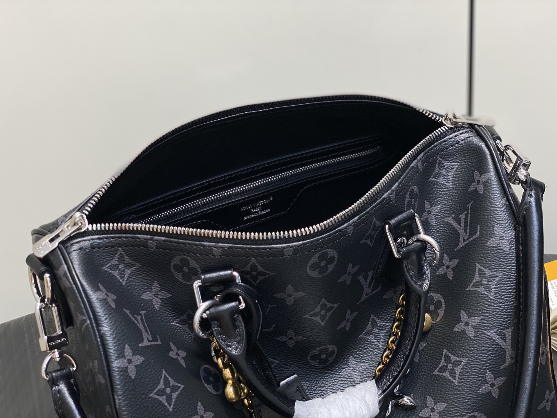 【顶级原单】M15102黑花 speedy枕头包 本款 Speedy Soft 30 手袋 出自 LV 