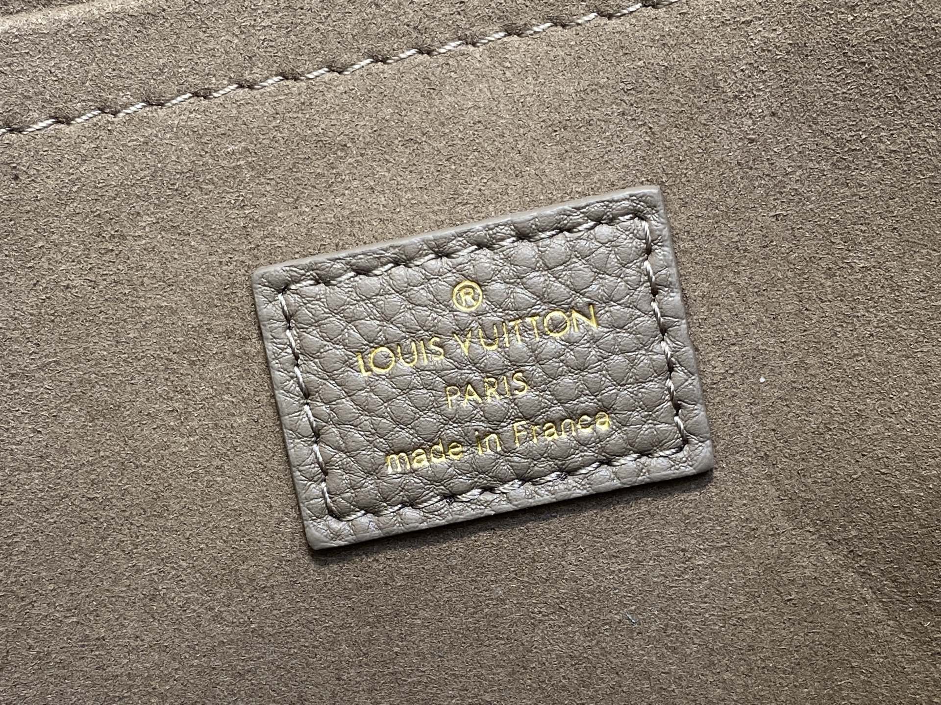 【顶级原单】M25904烟熏灰绿色 全皮镂空链条包 ltvSac Hand It All PM 手袋 来