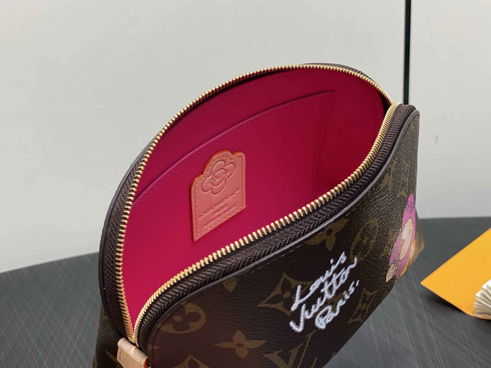 【顶级原单】M15259丝印 圣诞款小号化妆包 POCHETTE COSMÉTIQUE 化妆包 m153