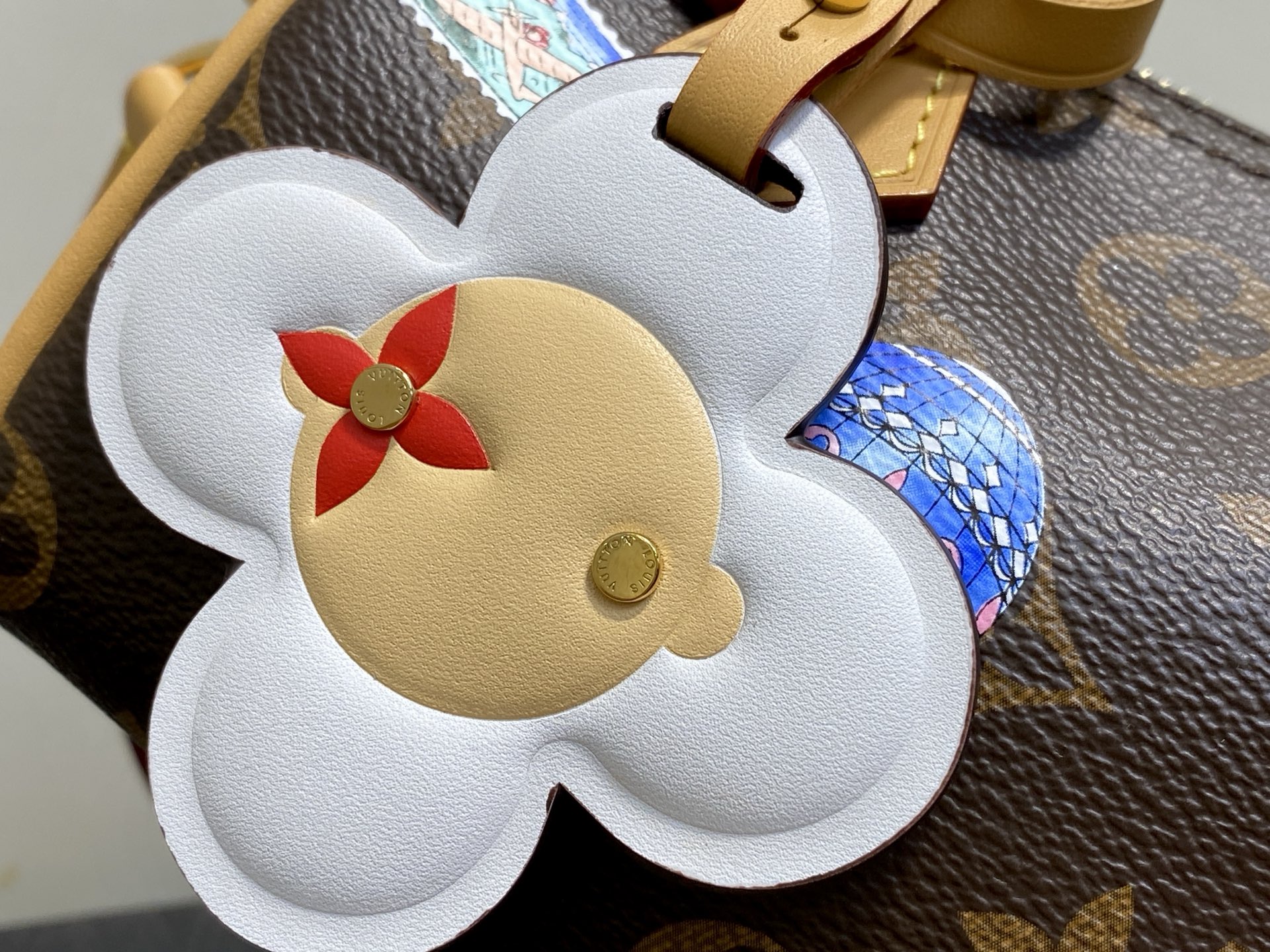 【顶级原单】M15330丝印 圣诞款迷你speedy枕头包 当季新款 NANO SPEEDY 手袋 本款