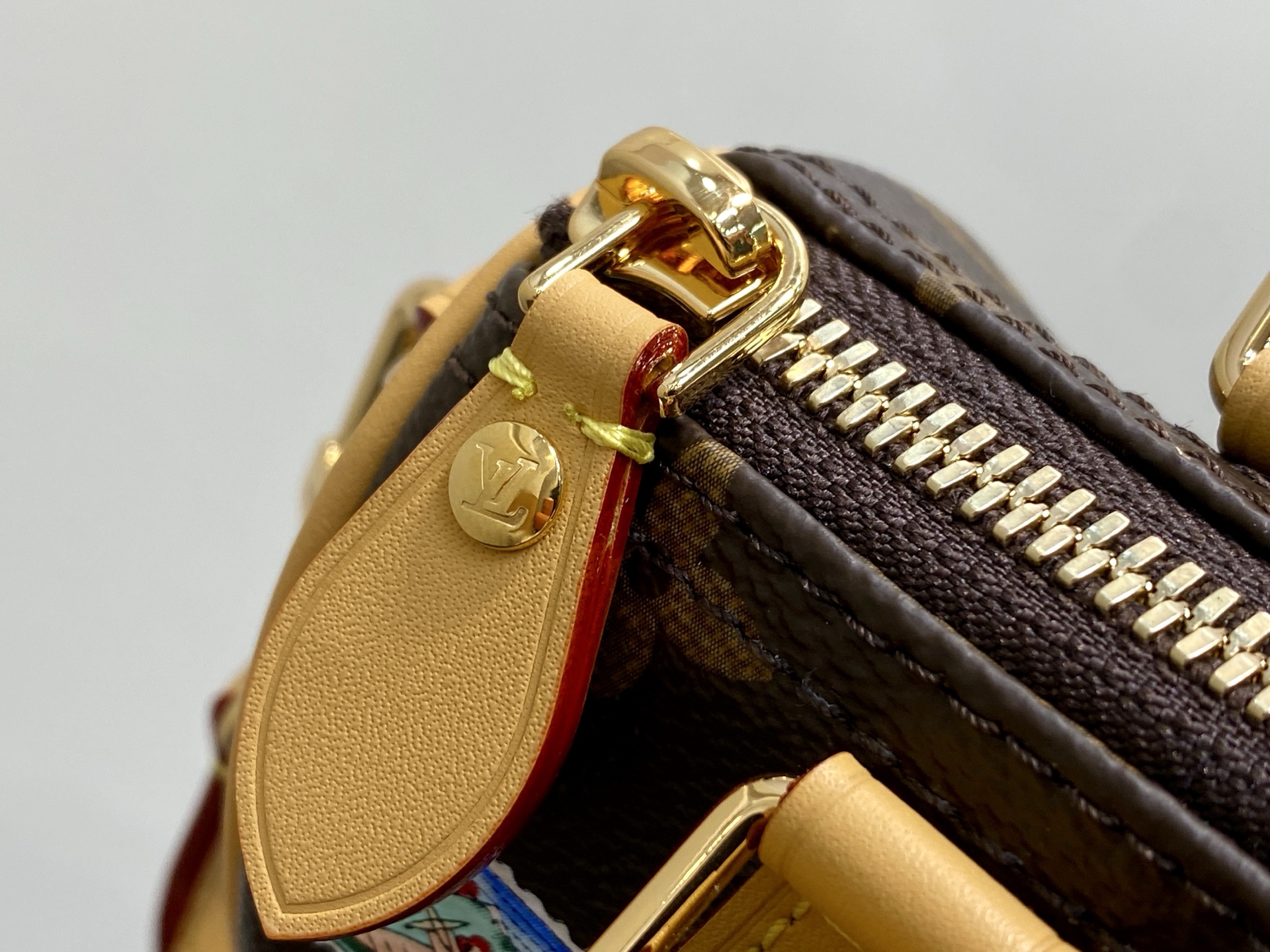 【顶级原单】M15330丝印 圣诞款迷你speedy枕头包 当季新款 NANO SPEEDY 手袋 本款