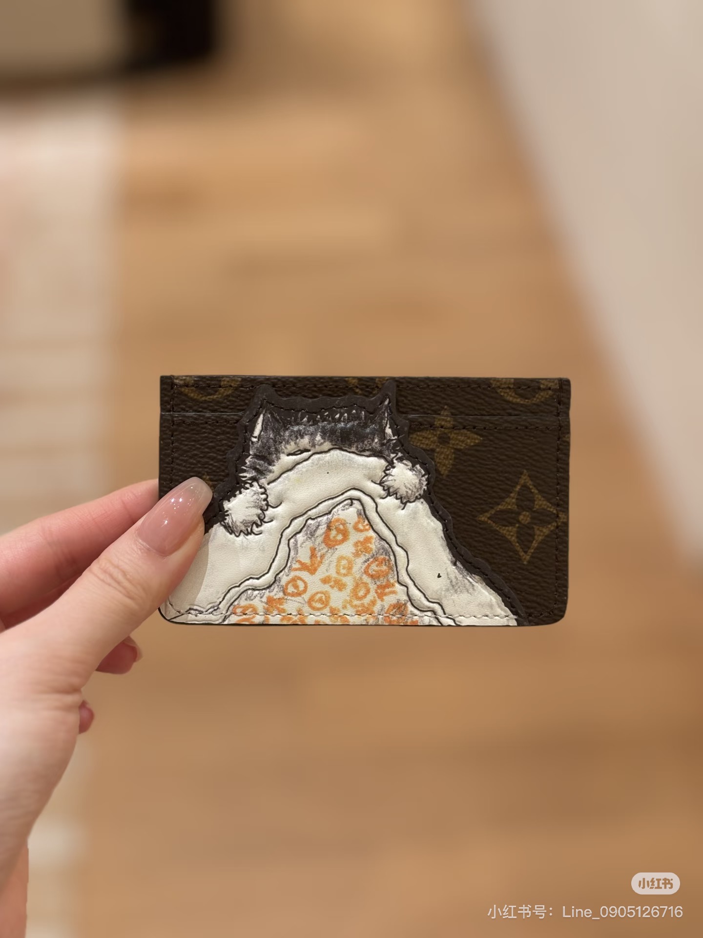 NO:622642,Top original M15155 presbyopia authentic picture cat card holder wallet Vivienne card holder.1612026,,wallets19860909顶级原单M15155老花 正品图 猫咪卡包钱包 Vivienne 卡夹.1612026,,wallets,Bag