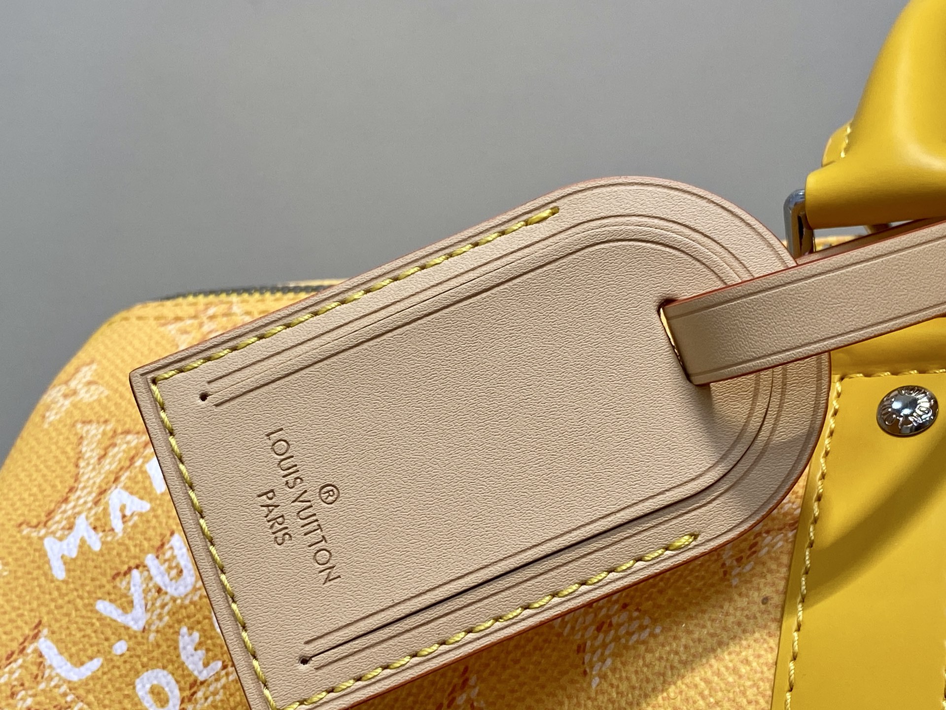 Louis Vuitton Keepall Bandouliere 45 Yellow Monogram 45 travel