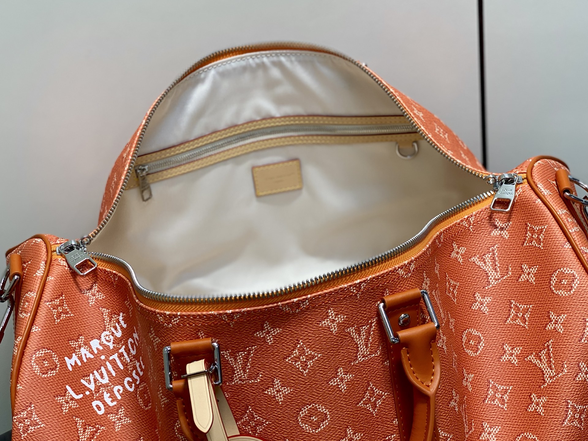 Louis Vuitton Keepall Bandouliere 50 Coral Monogram 50 travel
