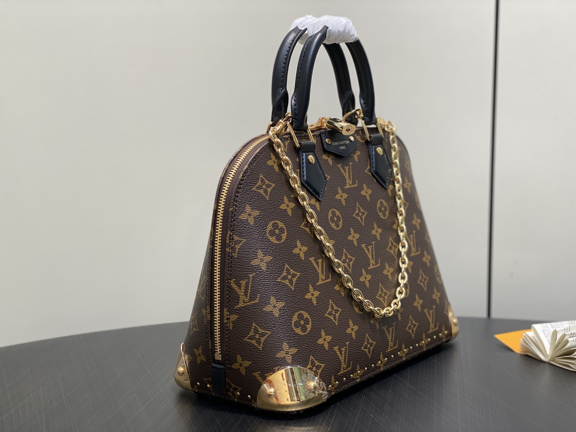 LV Style Leather Glasses Lookbook Reference image 2