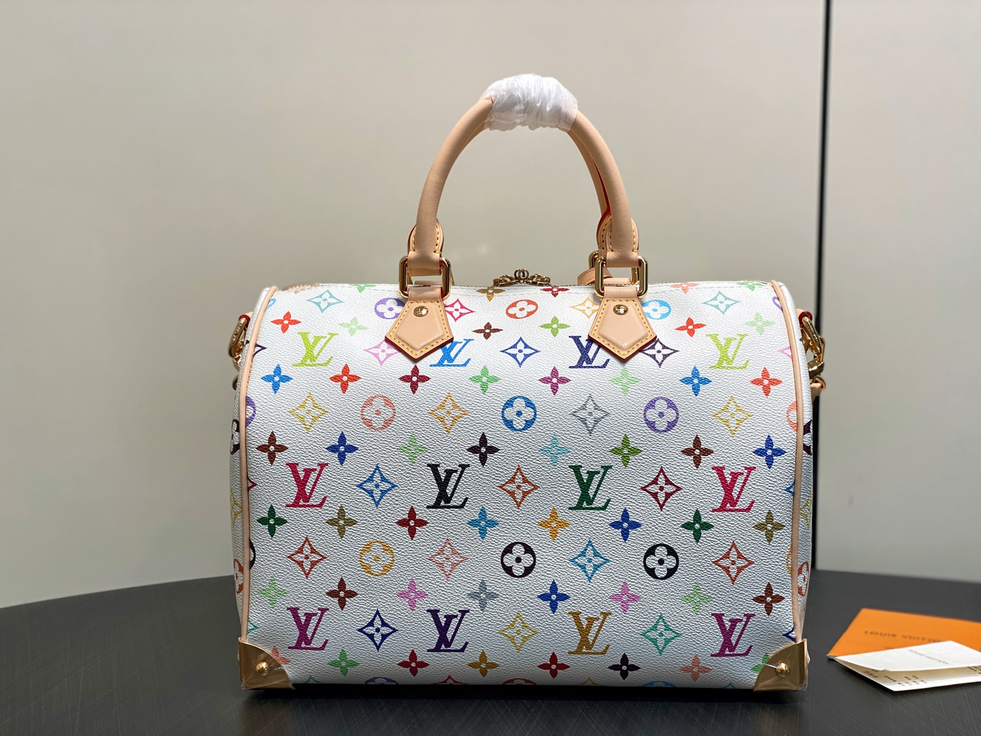LV Style White Leather Top Handle Bag style reference detail image 3 from source 765168