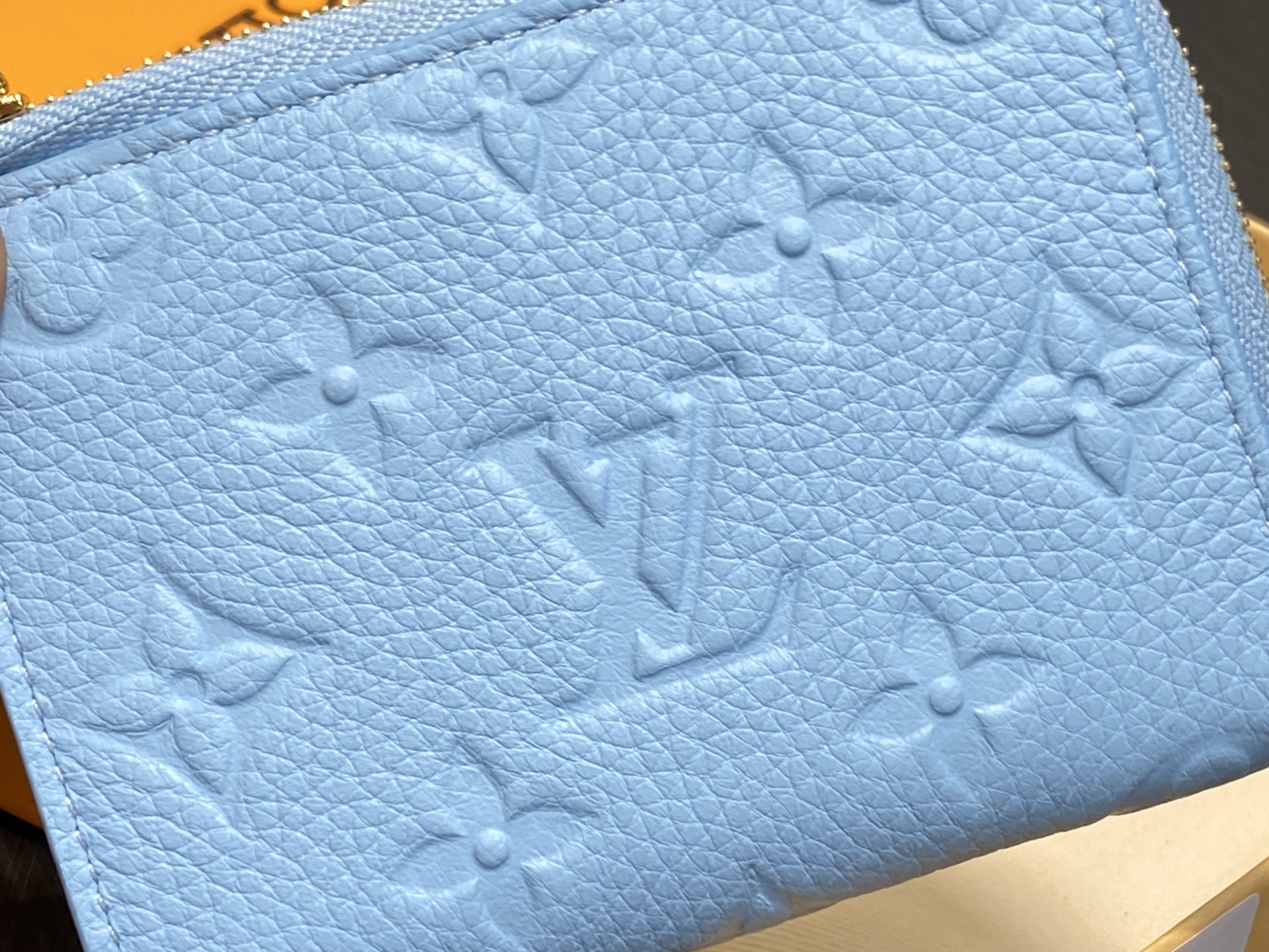 Louis Vuitton M27669 Blue Monogram Empreinte everyday shoulder