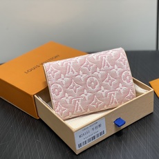 【顶级原单】M2A151粉色提花 牛仔三折钱包 Victorine 钱夹 M2A152 白色/提花 M2A151 粉色/ 【顶级原单】M2A151粉色提花 牛仔三折钱包 Victorine 钱夹 M2A152 白色/提花 M2A151 粉色/