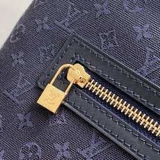 【顶级原单】M92679深蓝色 丹宁牛仔开口笑托特包中古包 Lucille 大号手提袋 (典藏款)Vintage Lv 【顶级原单】M92679深蓝色 丹宁牛仔开口笑托特包中古包 Lucille 大号手提袋 (典藏款)Vintage Lv