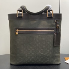 【顶级原单】M92681绿色 丹宁牛仔开口笑托特包中古包 Lucille 大号手提袋 (典藏款)Vintage Lv 手 【顶级原单】M92681绿色 丹宁牛仔开口笑托特包中古包 Lucille 大号手提袋 (典藏款)Vintage Lv 手