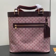 【顶级原单】M92677树莓粉 丹宁牛仔开口笑托特包中古包 Lucille 大号手提袋 (典藏款)Vintage Lv 【顶级原单】M92677树莓粉 丹宁牛仔开口笑托特包中古包 Lucille 大号手提袋 (典藏款)Vintage Lv