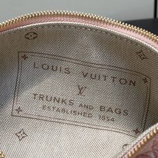 【顶级原单】M29881粉色提花 丹宁牛仔圆筒包腋下包 POCHETTE PAPILLON 手袋 本款 Pochette 【顶级原单】M29881粉色提花 丹宁牛仔圆筒包腋下包 POCHETTE PAPILLON 手袋 本款 Pochette