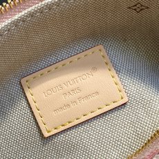 【顶级原单】M29881粉色提花 丹宁牛仔圆筒包腋下包 POCHETTE PAPILLON 手袋 本款 Pochette 【顶级原单】M29881粉色提花 丹宁牛仔圆筒包腋下包 POCHETTE PAPILLON 手袋 本款 Pochette