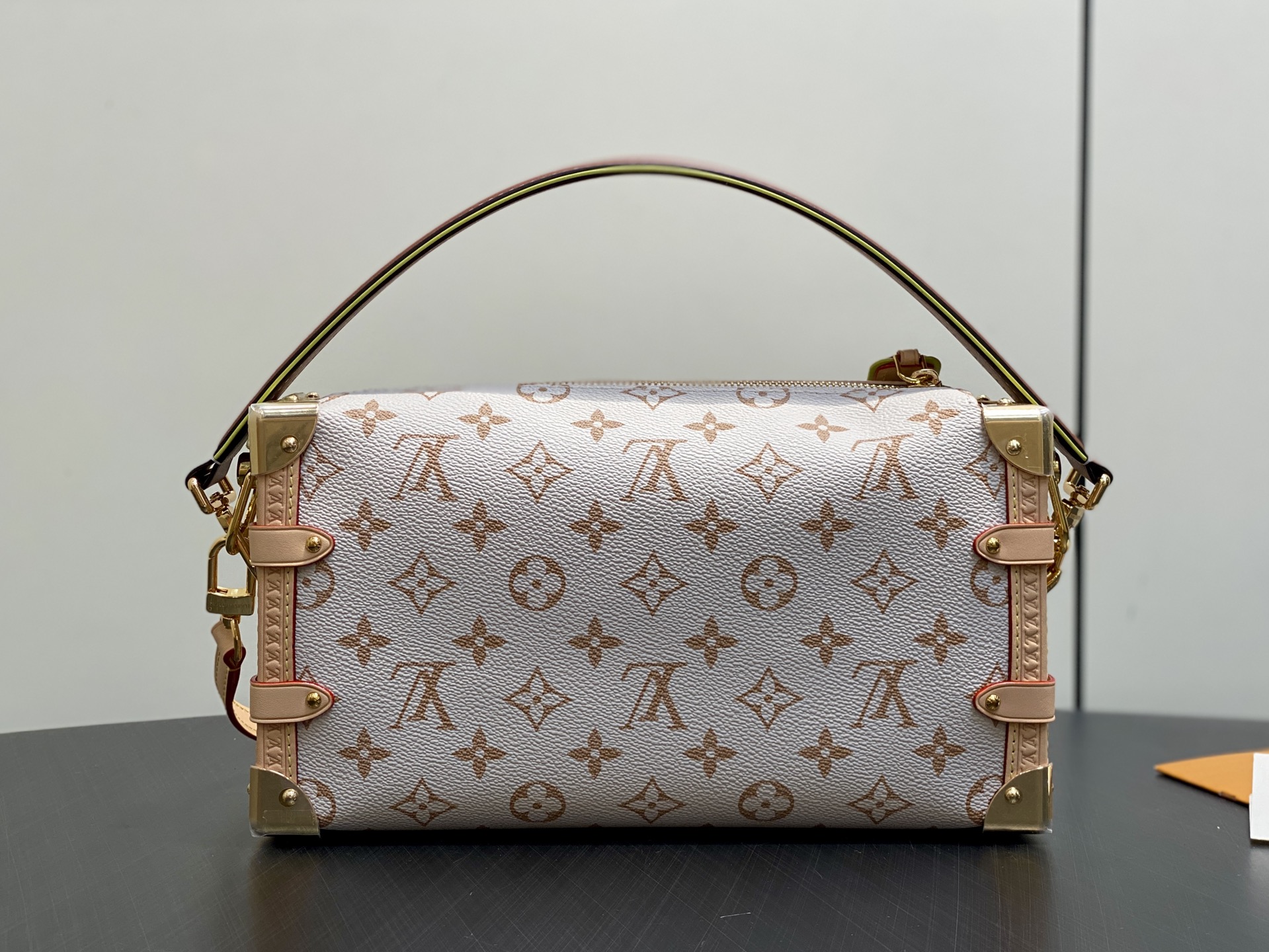 【顶级原单】M29913沙丘色 白花软盒子 SIDE TRUNK EAST-WEST 中号手袋 本款 Side Trun