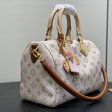 【顶级原单】M2A038沙丘色 白花拼色speedy枕头包 SPEEDY BANDOULIÈRE 25 手袋 LV Cr 【顶级原单】M2A038沙丘色 白花拼色speedy枕头包 SPEEDY BANDOULIÈRE 25 手袋 LV Cr