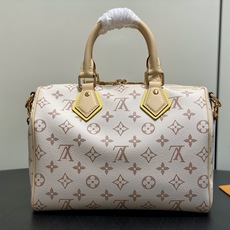 【顶级原单】M2A038沙丘色 白花拼色speedy枕头包 SPEEDY BANDOULIÈRE 25 手袋 LV Cr 【顶级原单】M2A038沙丘色 白花拼色speedy枕头包 SPEEDY BANDOULIÈRE 25 手袋 LV Cr