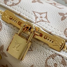 【顶级原单】M2A038沙丘色 白花拼色speedy枕头包 SPEEDY BANDOULIÈRE 25 手袋 LV Cr 【顶级原单】M2A038沙丘色 白花拼色speedy枕头包 SPEEDY BANDOULIÈRE 25 手袋 LV Cr