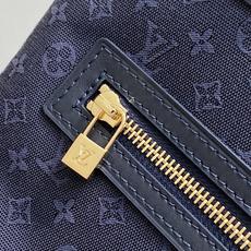 【顶级原单】M92680深蓝色 丹宁牛仔开口笑托特包中古包 Lucille 小号手提袋 (典藏款)Vintage Lv 【顶级原单】M92680深蓝色 丹宁牛仔开口笑托特包中古包 Lucille 小号手提袋 (典藏款)Vintage Lv
