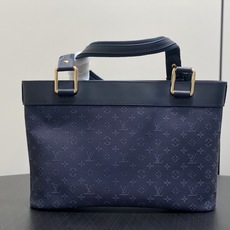 【顶级原单】M92680深蓝色 丹宁牛仔开口笑托特包中古包 Lucille 小号手提袋 (典藏款)Vintage Lv 【顶级原单】M92680深蓝色 丹宁牛仔开口笑托特包中古包 Lucille 小号手提袋 (典藏款)Vintage Lv