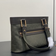 【顶级原单】M92682绿色 丹宁牛仔开口笑托特包中古包 Lucille 小号手提袋 (典藏款)Vintage Lv 手 【顶级原单】M92682绿色 丹宁牛仔开口笑托特包中古包 Lucille 小号手提袋 (典藏款)Vintage Lv 手