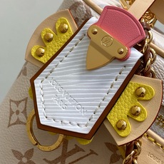 【顶级原单】M29782沙丘色 拼色链条化妆包 VANITY CHAIN POUCH 手袋 Vanity Chain P 【顶级原单】M29782沙丘色 拼色链条化妆包 VANITY CHAIN POUCH 手袋 Vanity Chain P