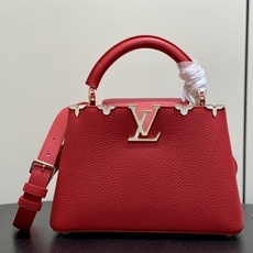 【顶级原单】M11341红色花冠 全皮cap那英款系列 Capucines 小号手袋 本款Capucines Flowe 【顶级原单】M11341红色花冠 全皮cap那英款系列 Capucines 小号手袋 本款Capucines Flowe
