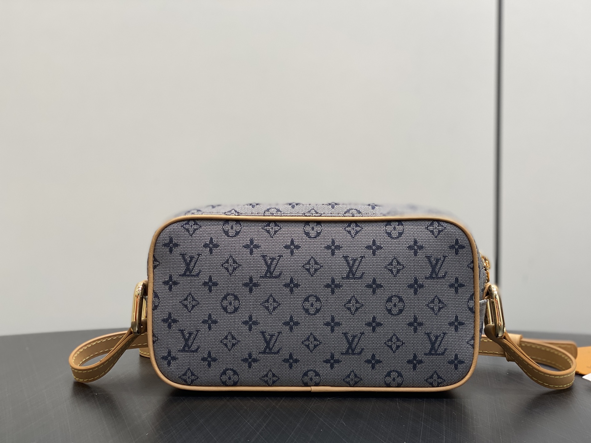 【顶级原单】M92004蓝白黄皮 丹宁牛仔中古相机包 Vintage Lv 相机包 丹宁牛仔搭配牛皮饰边 Lv vint