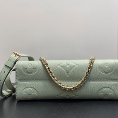 【顶级原单】M2A337薄荷绿 全皮压花链条四方包 OnTheGo 小号手袋 本款 Monogram Empreinte 【顶级原单】M2A337薄荷绿 全皮压花链条四方包 OnTheGo 小号手袋 本款 Monogram Empreinte
