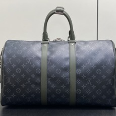 【顶级原单】M28837黑花卡其绿 45cm旅行袋 Keepall Bandoulière 45 旅行袋 本款采用Mon 【顶级原单】M28837黑花卡其绿 45cm旅行袋 Keepall Bandoulière 45 旅行袋 本款采用Mon