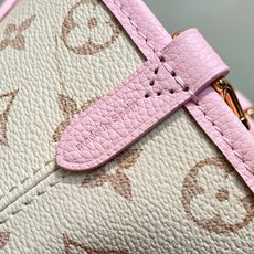 【顶级原单】M2A466沙丘色/粉色 双面子母包购物袋 Neverfull Inside Out BB 手袋 本款 Ne 【顶级原单】M2A466沙丘色/粉色 双面子母包购物袋 Neverfull Inside Out BB 手袋 本款 Ne