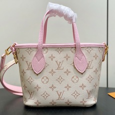 【顶级原单】M2A466沙丘色/粉色 双面子母包购物袋 Neverfull Inside Out BB 手袋 本款 Ne 【顶级原单】M2A466沙丘色/粉色 双面子母包购物袋 Neverfull Inside Out BB 手袋 本款 Ne