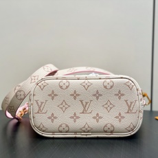 【顶级原单】M2A466沙丘色/粉色 双面子母包购物袋 Neverfull Inside Out BB 手袋 本款 Ne 【顶级原单】M2A466沙丘色/粉色 双面子母包购物袋 Neverfull Inside Out BB 手袋 本款 Ne