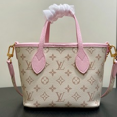 【顶级原单】M2A466沙丘色/粉色 双面子母包购物袋 Neverfull Inside Out BB 手袋 本款 Ne 【顶级原单】M2A466沙丘色/粉色 双面子母包购物袋 Neverfull Inside Out BB 手袋 本款 Ne
