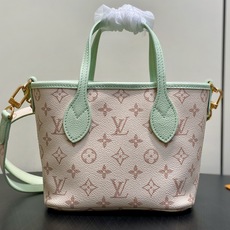 【顶级原单】M2A465沙丘色/绿色 双面子母包购物袋 Neverfull Inside Out BB 手袋 本款 Ne 【顶级原单】M2A465沙丘色/绿色 双面子母包购物袋 Neverfull Inside Out BB 手袋 本款 Ne