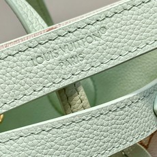 【顶级原单】M2A465沙丘色/绿色 双面子母包购物袋 Neverfull Inside Out BB 手袋 本款 Ne 【顶级原单】M2A465沙丘色/绿色 双面子母包购物袋 Neverfull Inside Out BB 手袋 本款 Ne