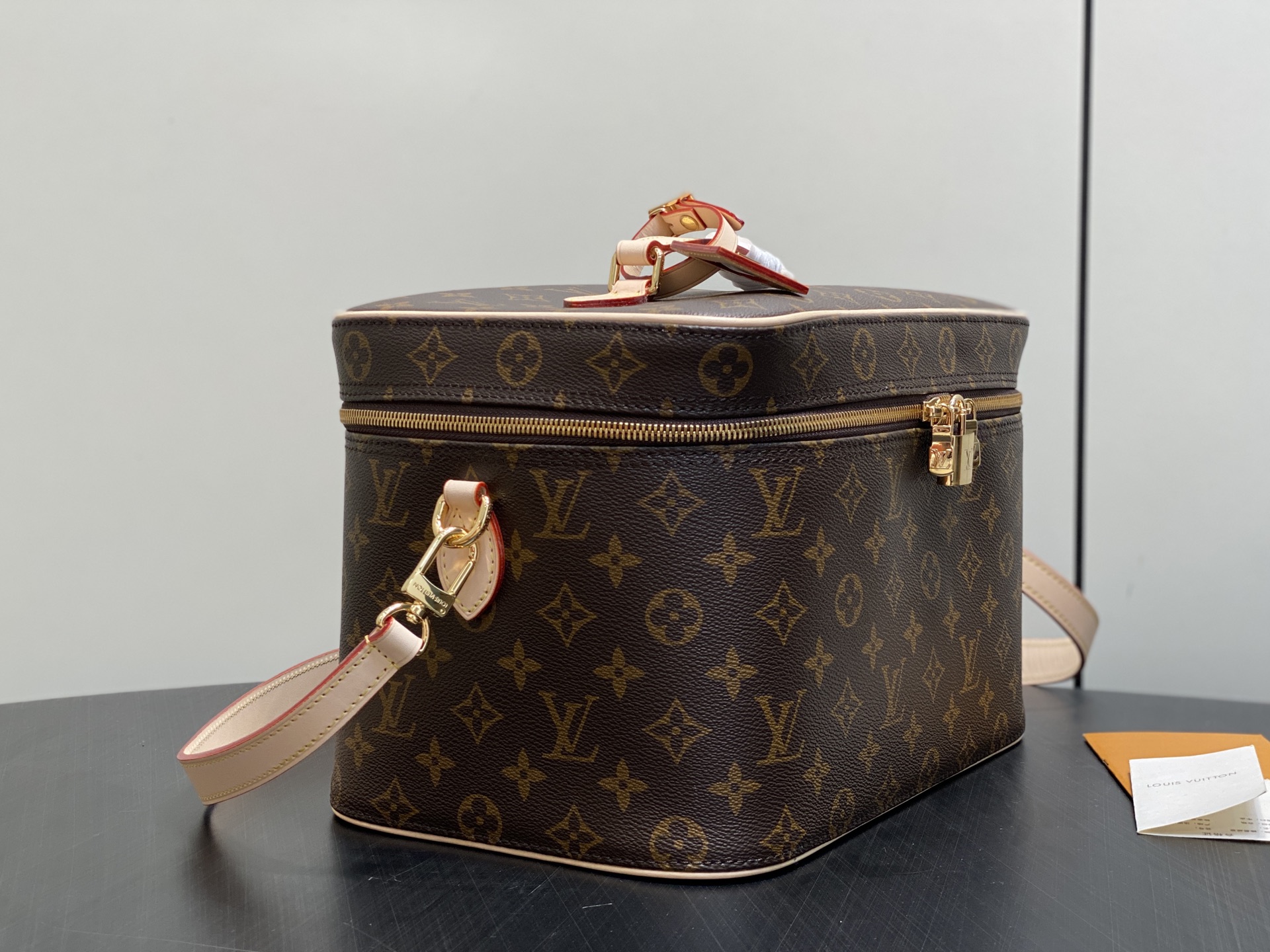 【顶级原单】M44935老花 大号化妆包化妆箱 NICE VANITY 化妆包 Nice Vanity 化妆包凝聚潮流风