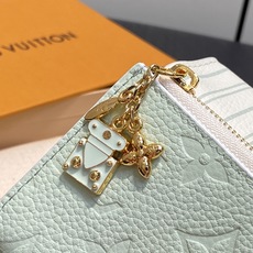 【顶级原单】M29805薄荷绿 全皮压花零钱包 Rosalie 零钱包 本款为 Monogram Empreinte 皮 【顶级原单】M29805薄荷绿 全皮压花零钱包 Rosalie 零钱包 本款为 Monogram Empreinte 皮