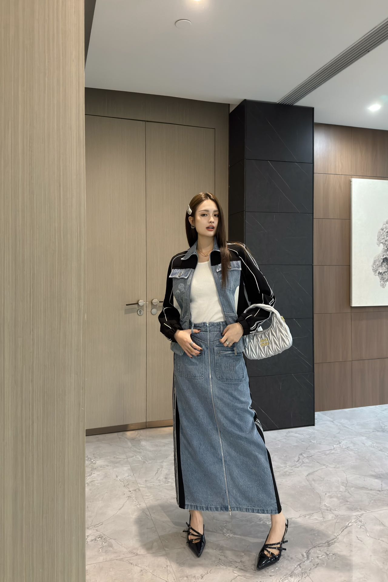 NO:453548,Model pictures, alexander wang19860909模特图,,alexander wang,Women's clothing